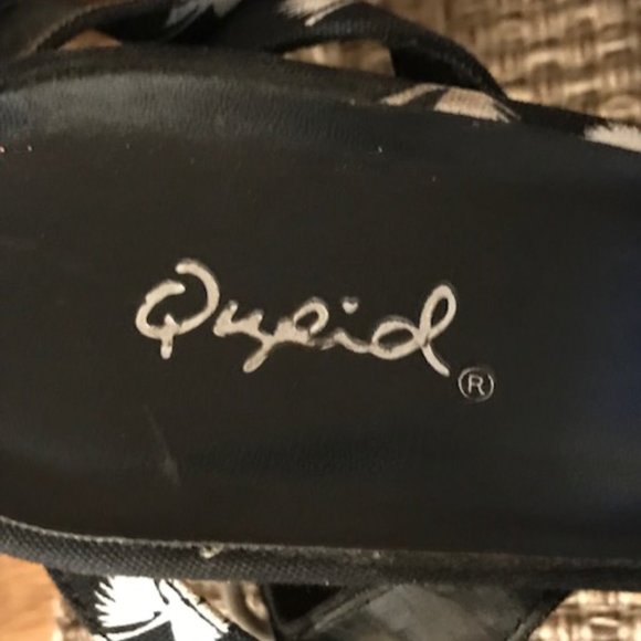 Qupid black&white highheels - Picture 3 of 6